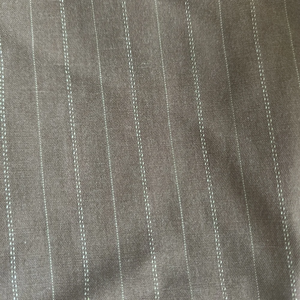 J.Jill women's dress pants size 6 brown with stripes straight legs pockets offic